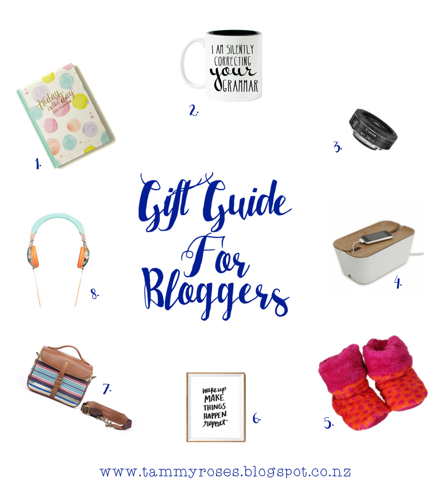 Gift guide for bloggers blogger gift guide