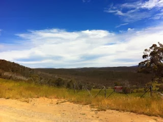 View from climb from Omeo to Dinner Plain, Victorian Alps