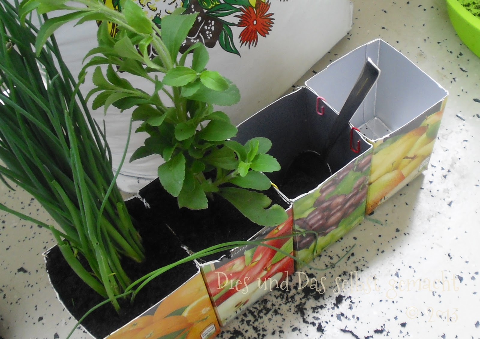 Dies und Das selbst gemacht: Ein Kräutergarten für das Küchenfenster