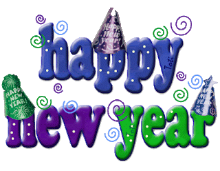 dancing new year with caps animated image gif image happy new years 2016