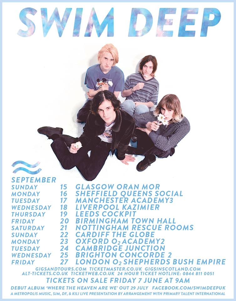 Tickets for Swim Deep in Oxford