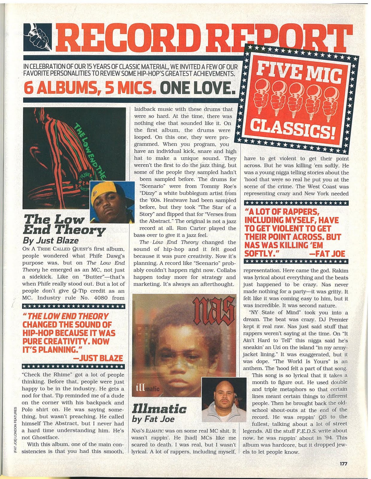 THE MARTORIALIST 3 albums, 5 mics