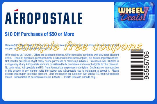 Aero online coupons