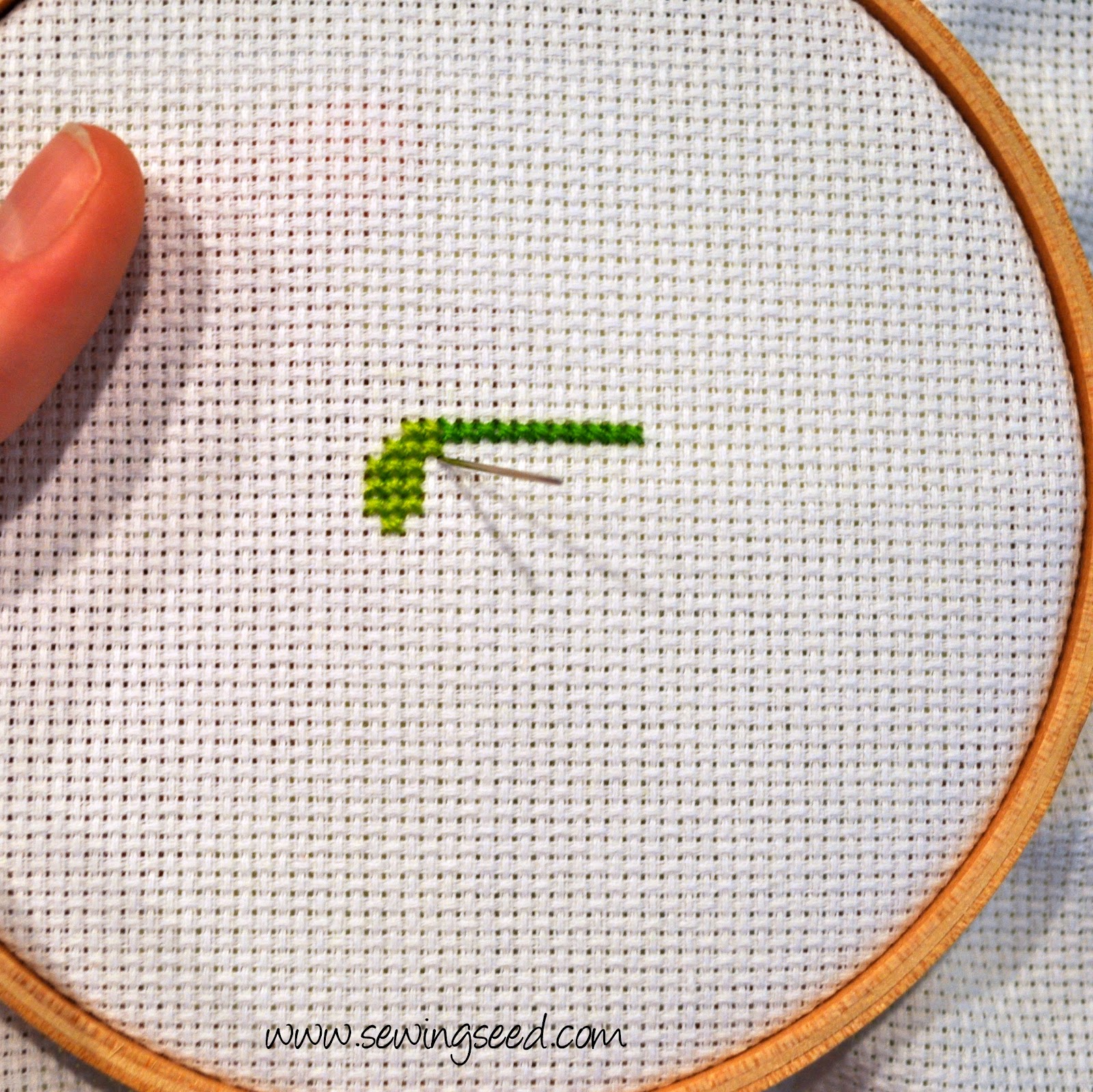 Sewingseed How do you cross stitch anyway? The Complete Tutorial