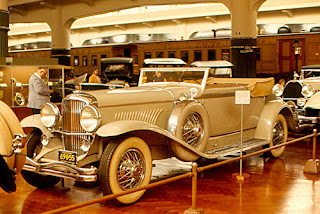 Henry Ford's cars on display