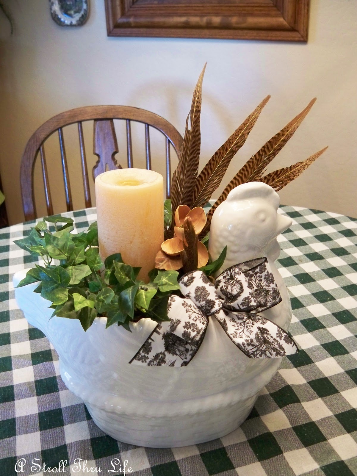 Breakfast Table Centerpiece A Stroll Thru Life