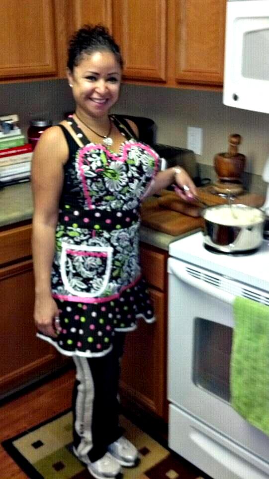 Heart & Sow's Artistic Designs Blog Custom His & Her's Black Aprons