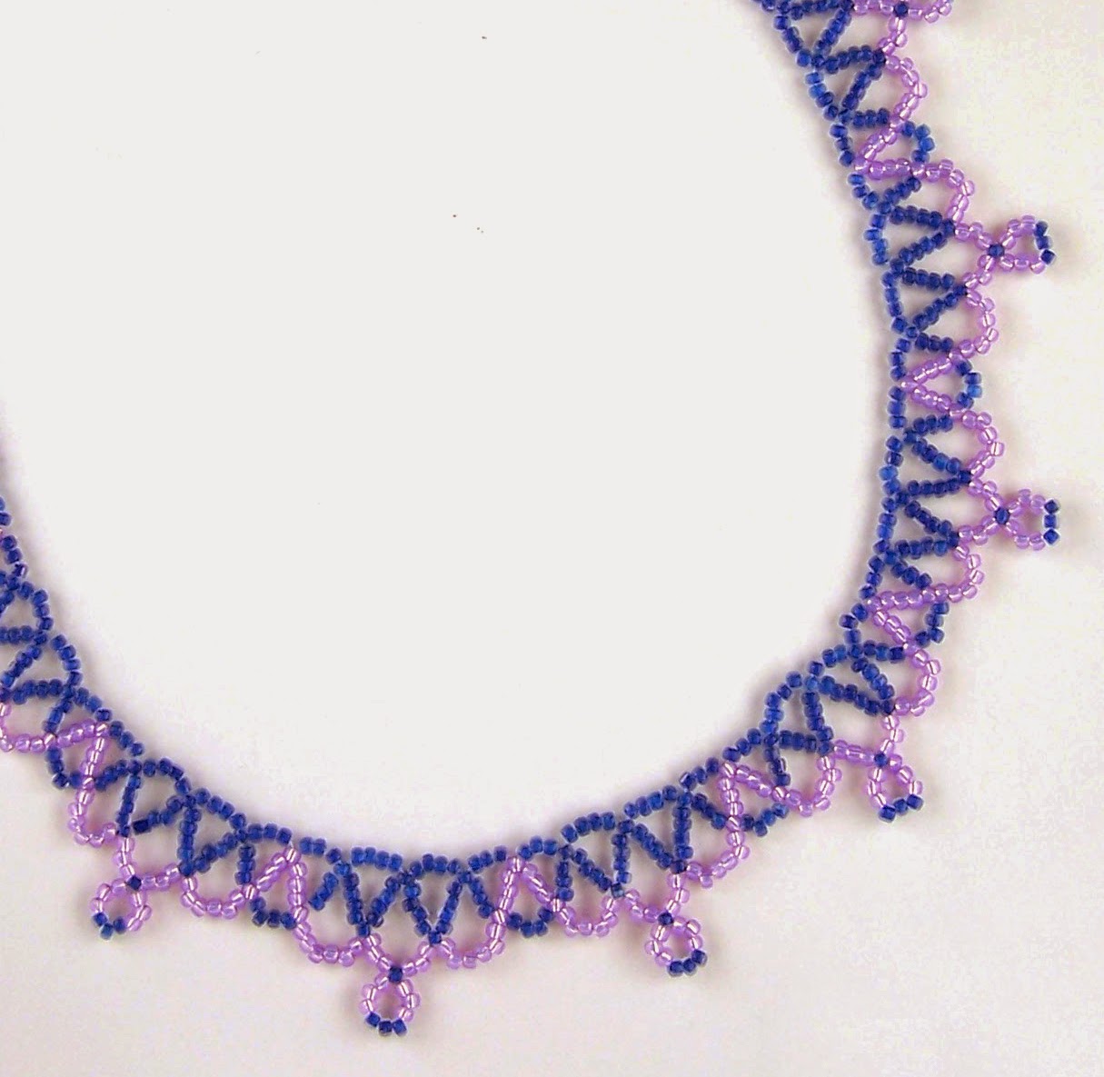 Bead Patterns and Ideas Basic Net 3 Necklace Free Pattern