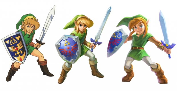 Aonuma explica misterioso bracelete de Link e a mudança de arte de The Legend of Zelda: A Link Between Worlds (3DS) A+link+betweens+worlds+zelda+3ds+nintendo+blast