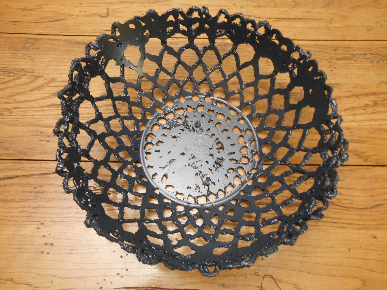 Sproutsandstuff Create Cement Lace Using Doilies and other Crochet Items