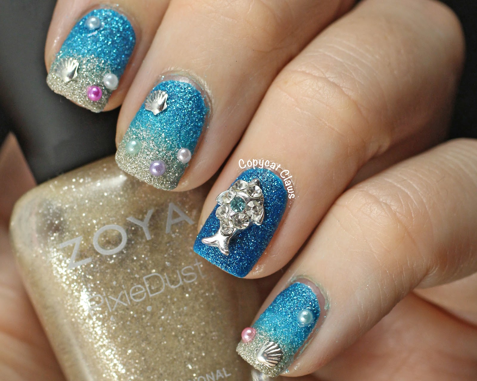 1. Beachy Ombre Nails - wide 1