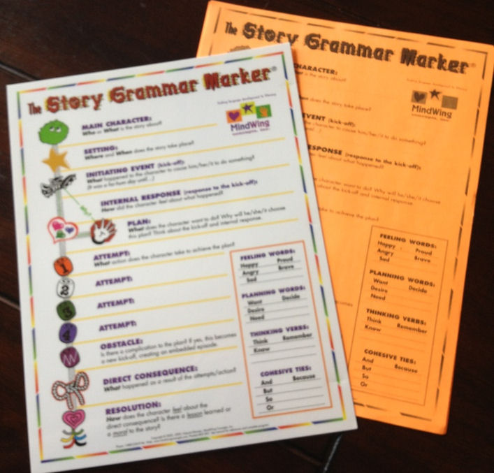 Public School SLPs The Story Grammar Marker