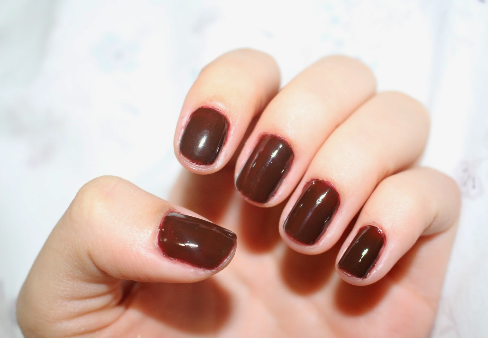 esmalte risque moletom e salto alto