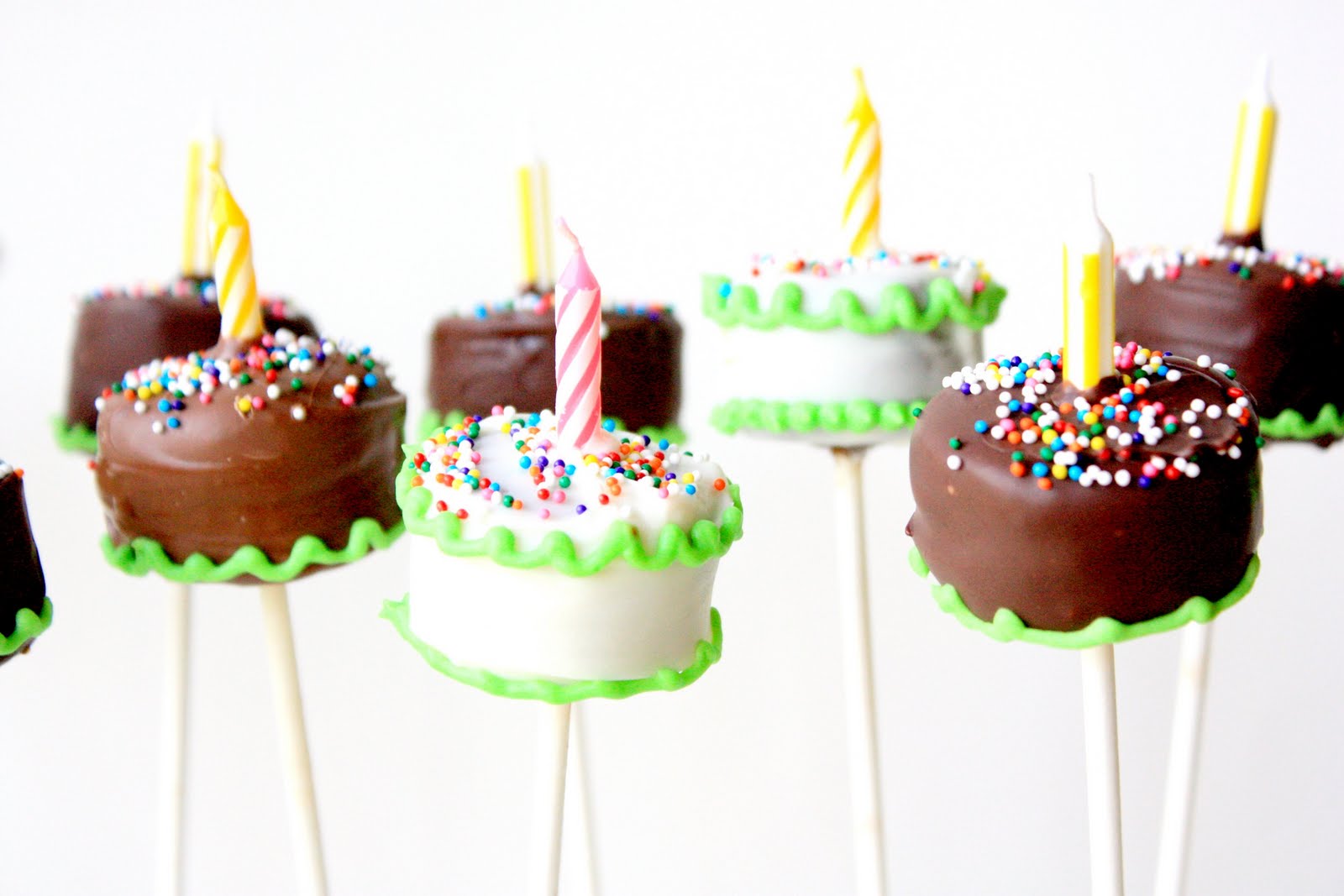 brownies birthday cake