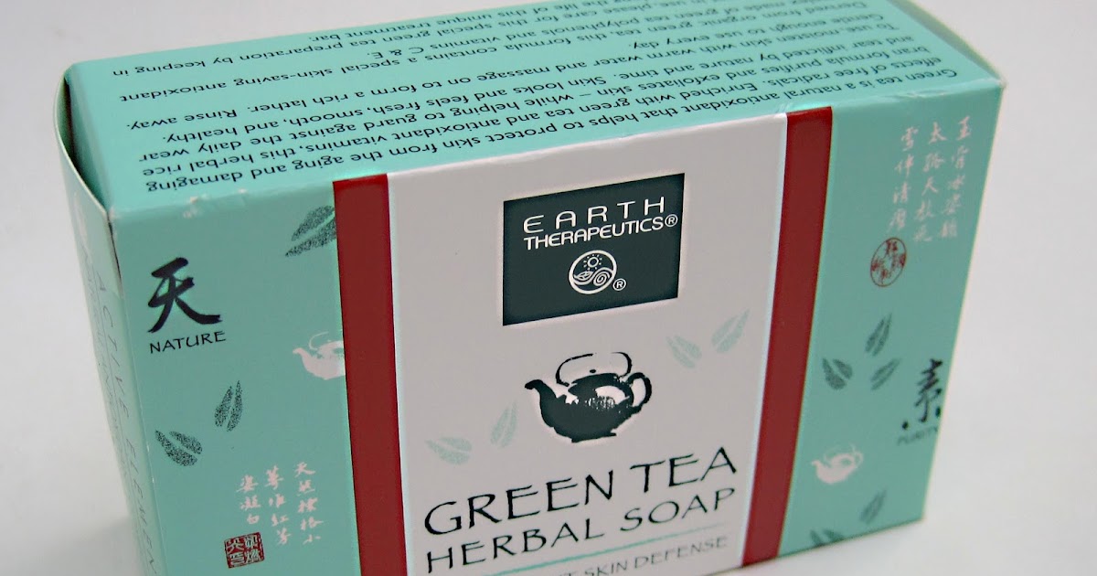 Tea With Friends Earth Therapeutics Green Tea Herbal Soap