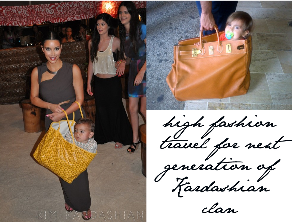Hermes bag to carry your baby Kardashian? - Emily Jane Johnston