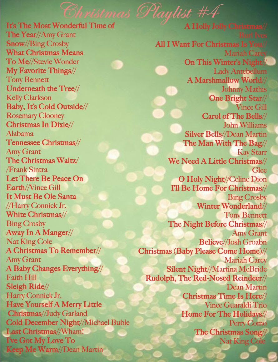 A Touch of Southern Grace : Christmas Playlist #4