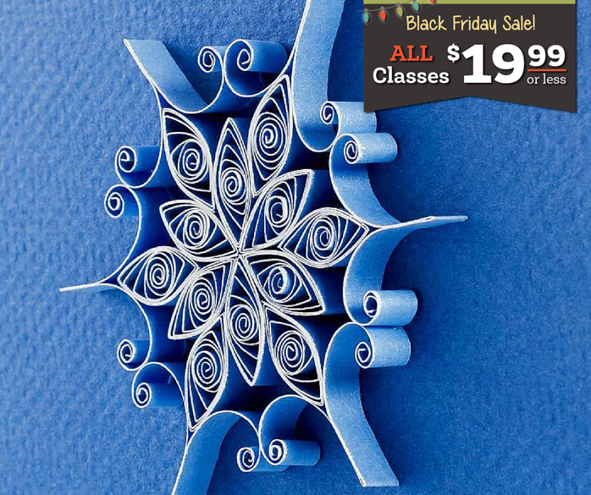 Paper Zen Quilling Snowflake Pattern Arctic