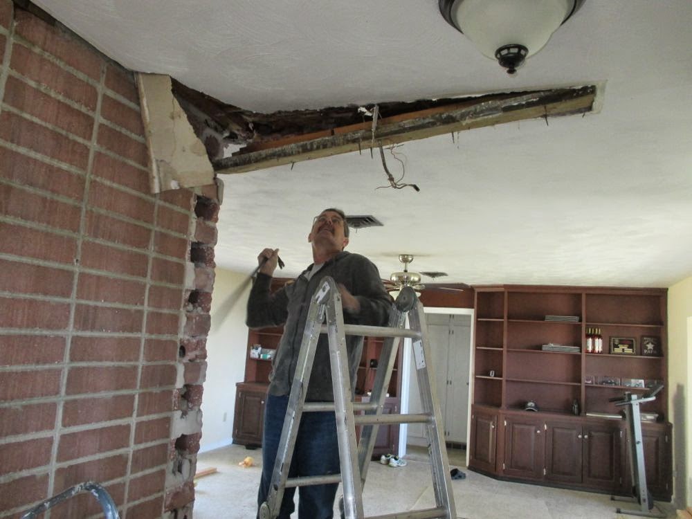 Mike and Lisa's World: Tearing Out A Laminate Floor and ...