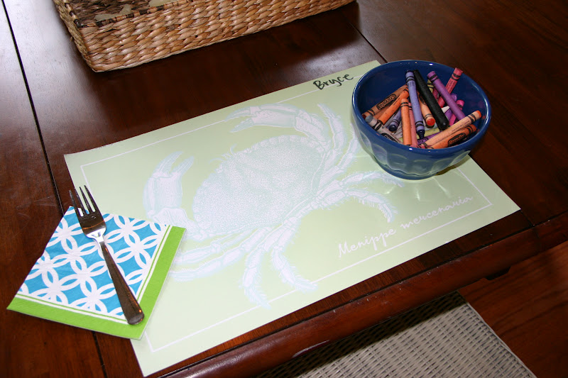 Cottage Blue Designs Coastal Paper Placemats