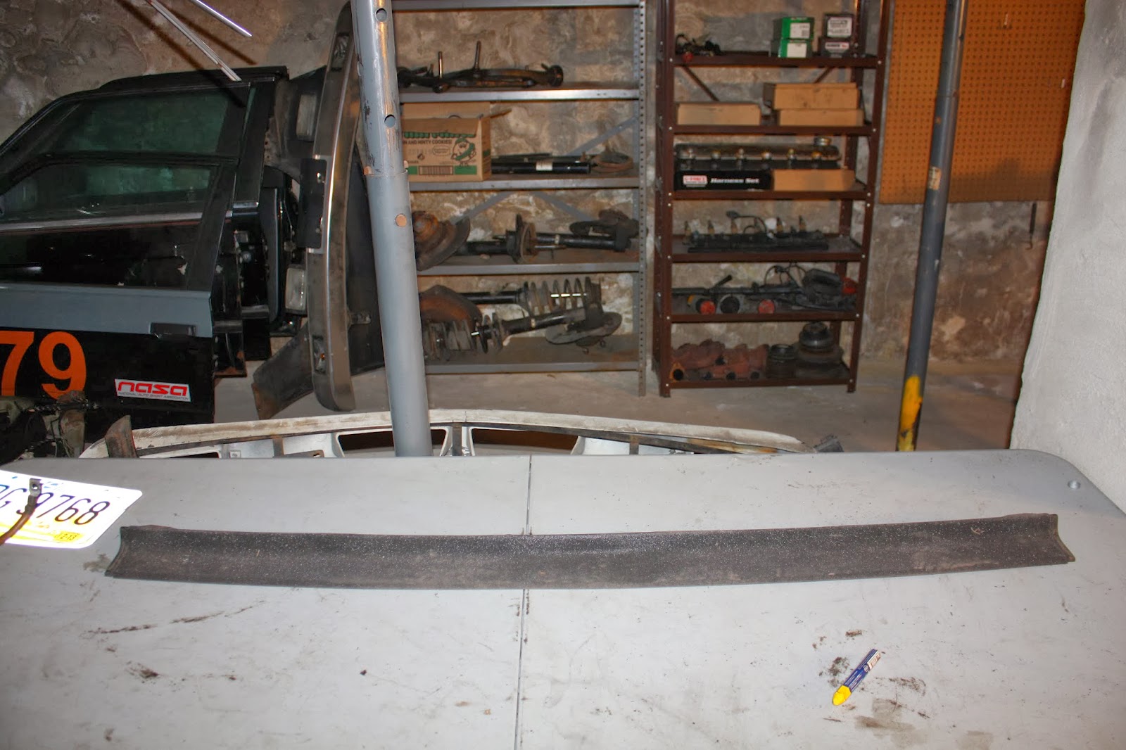 KrEvCon BMW Parts E30 Rear Bumper Trim (Center Section)