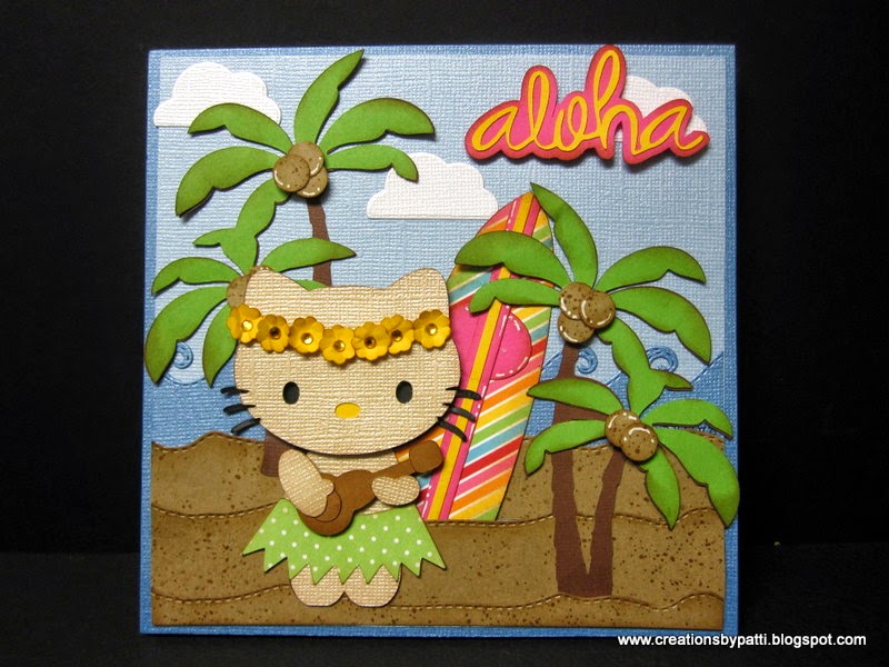 Creations by Patti: Hello Kitty Aloha Birthday