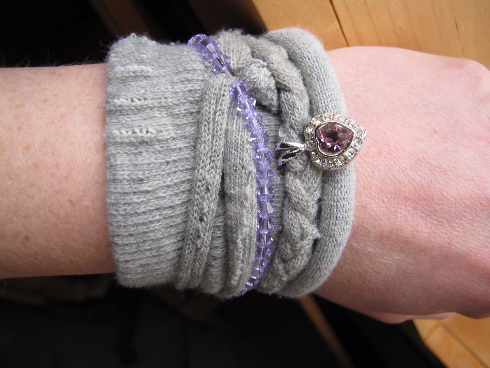 DIY What To Do With Old Socks Easy Comfy, Wrap, Sweatband, Bracelet