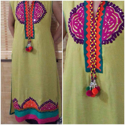 sindhi dress design 2018