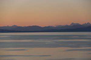 Georgia Strait at Sunset