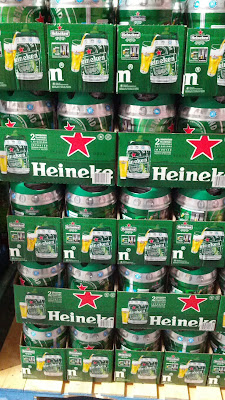 Heineken keg is cheaper than buying beer from the bottle or can