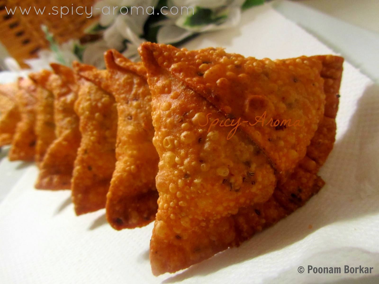 Vegetable Samosa Step by Step Recipe SpicyAroma