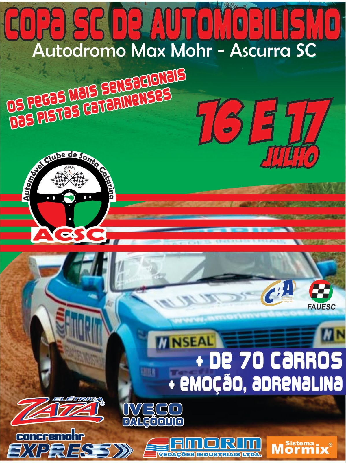 TCC Autódromo Max Mohr pronto para receber a 2ª etapa da Copa Santa