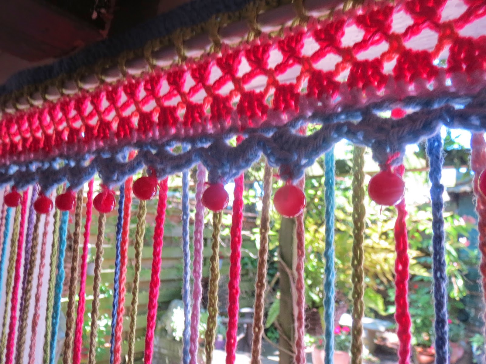 Crochet Fly Curtain