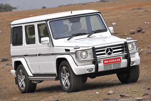 Looks can be deceptive point in case is the Mercedes G55