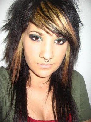 emo hairstyles for thin hair. cool hairstyles for girls with