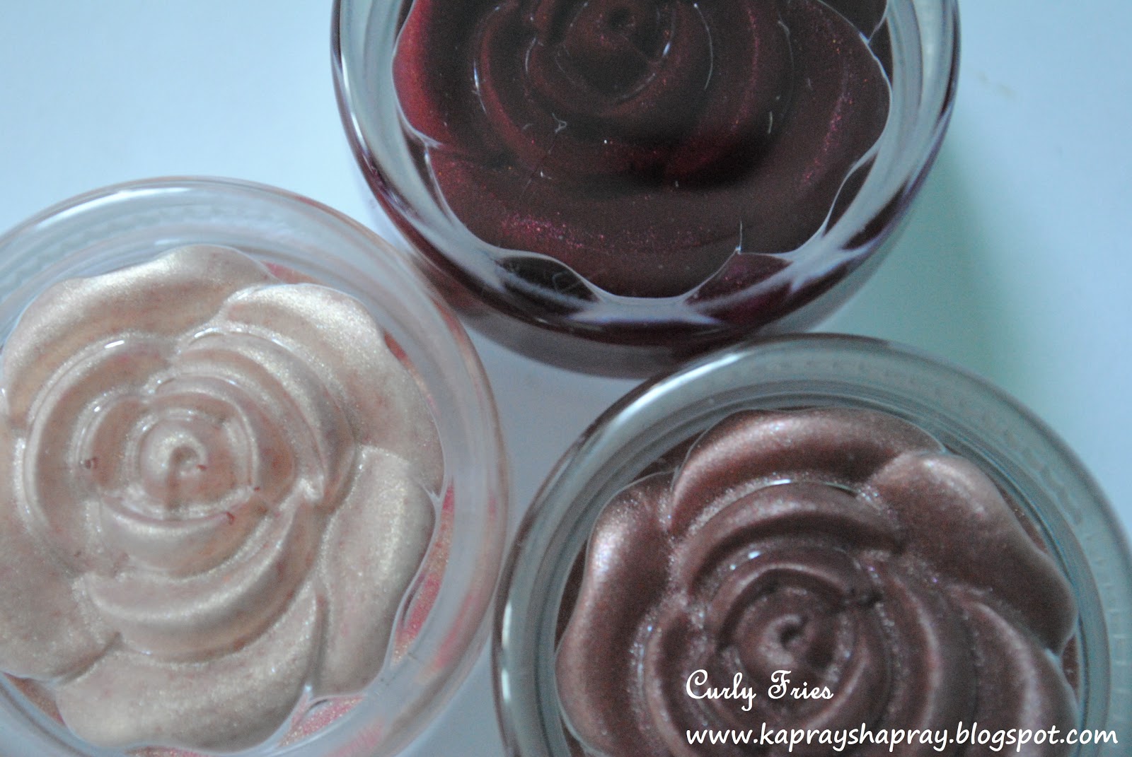 Curly Fries MAKEUP REVIEW Pretty Lip Pots