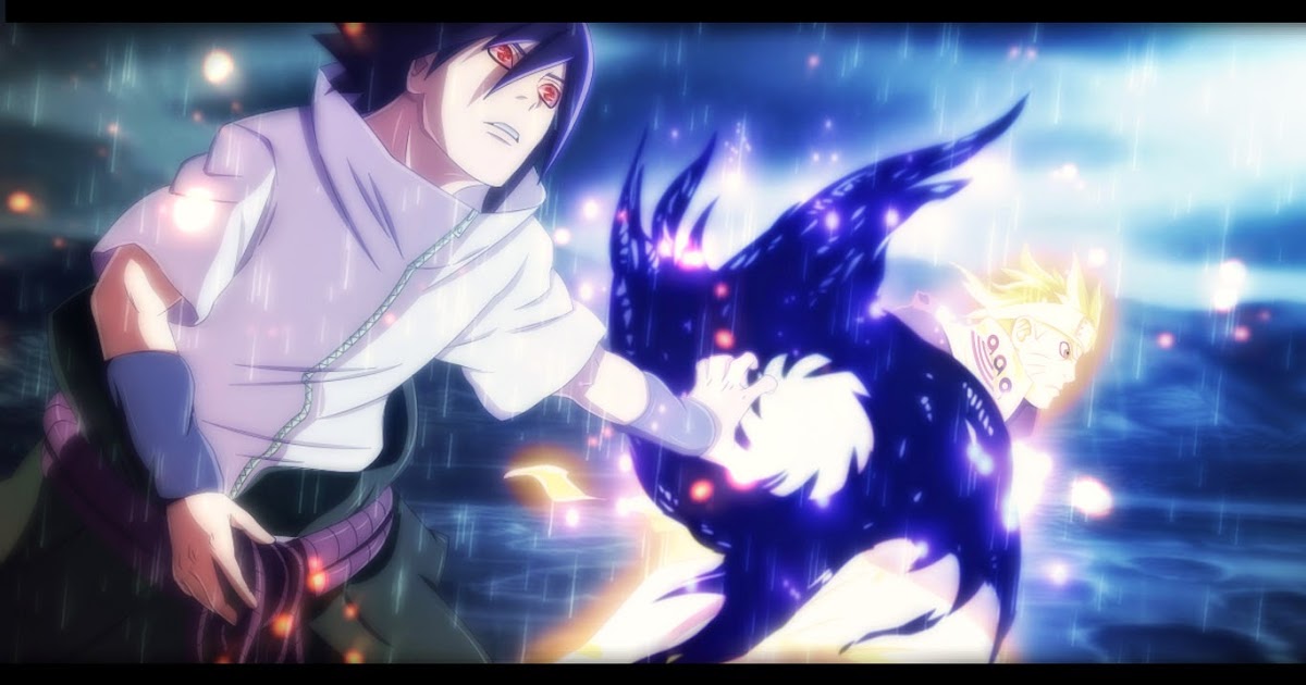 Naruto Rasengan Sasuke high quality wallpaper (1366 x 768 )
