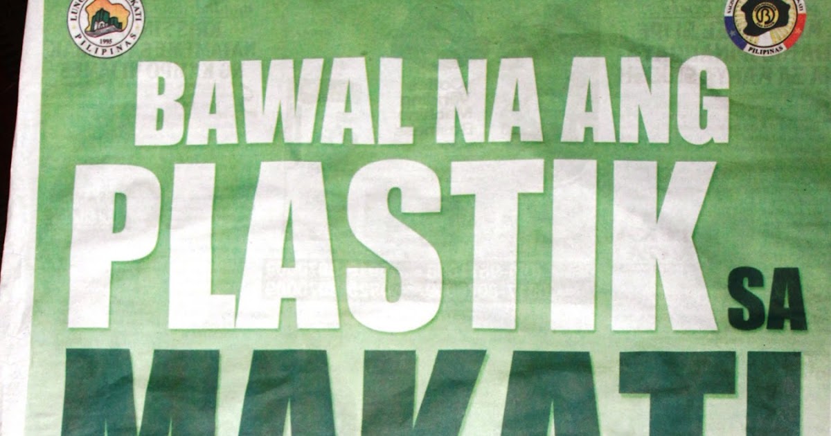kuwento ni kapitan kokak Plastic ban in Makati City
