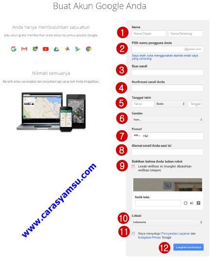 Membuat Akun Google Indonesia | cara daftar membuat akun email baru google gmail indonesia Membuat Akun Google Indonesia | cara daftar membuat akun email baru google gmail indonesia