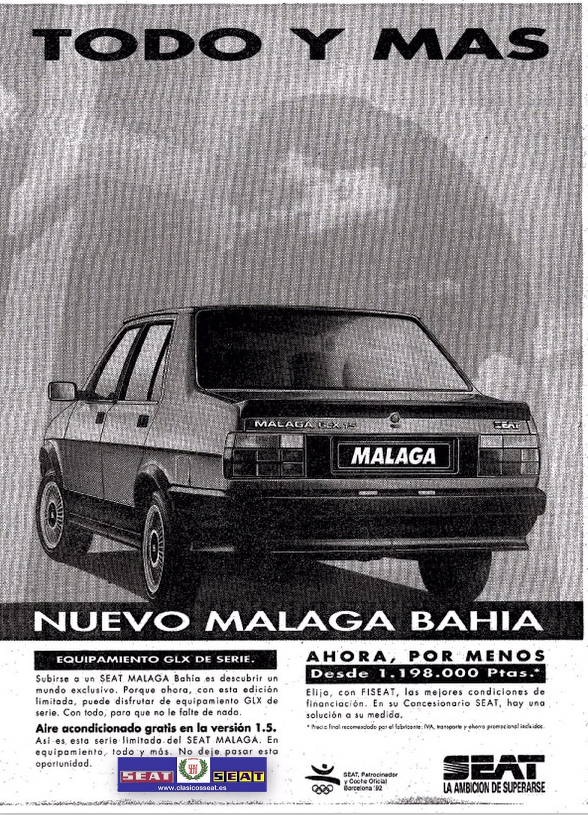 Historia SEAT Málaga SEAT