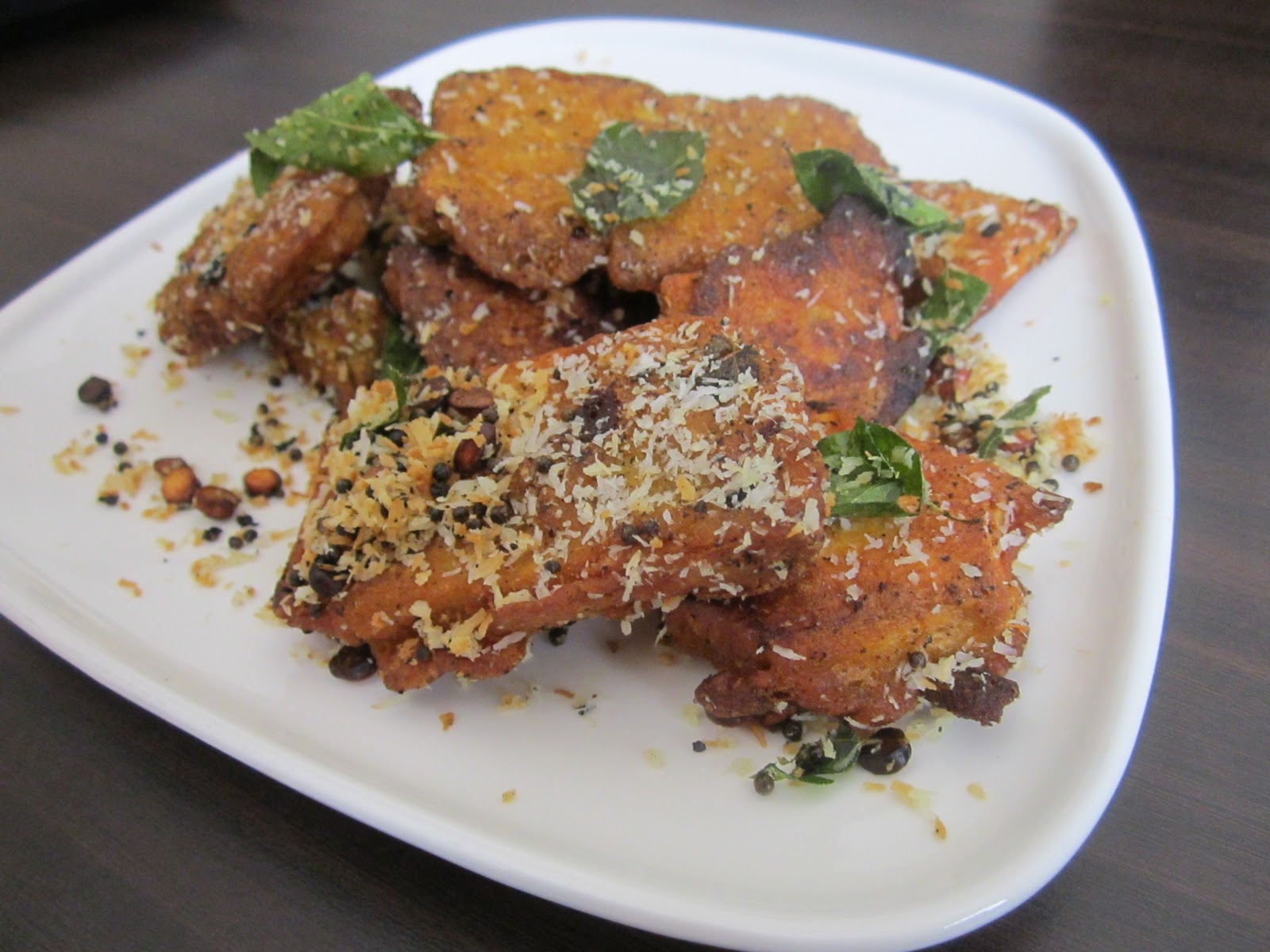 mittu cooking love Yam Fry Kerala Style Veg Starters from Kerala