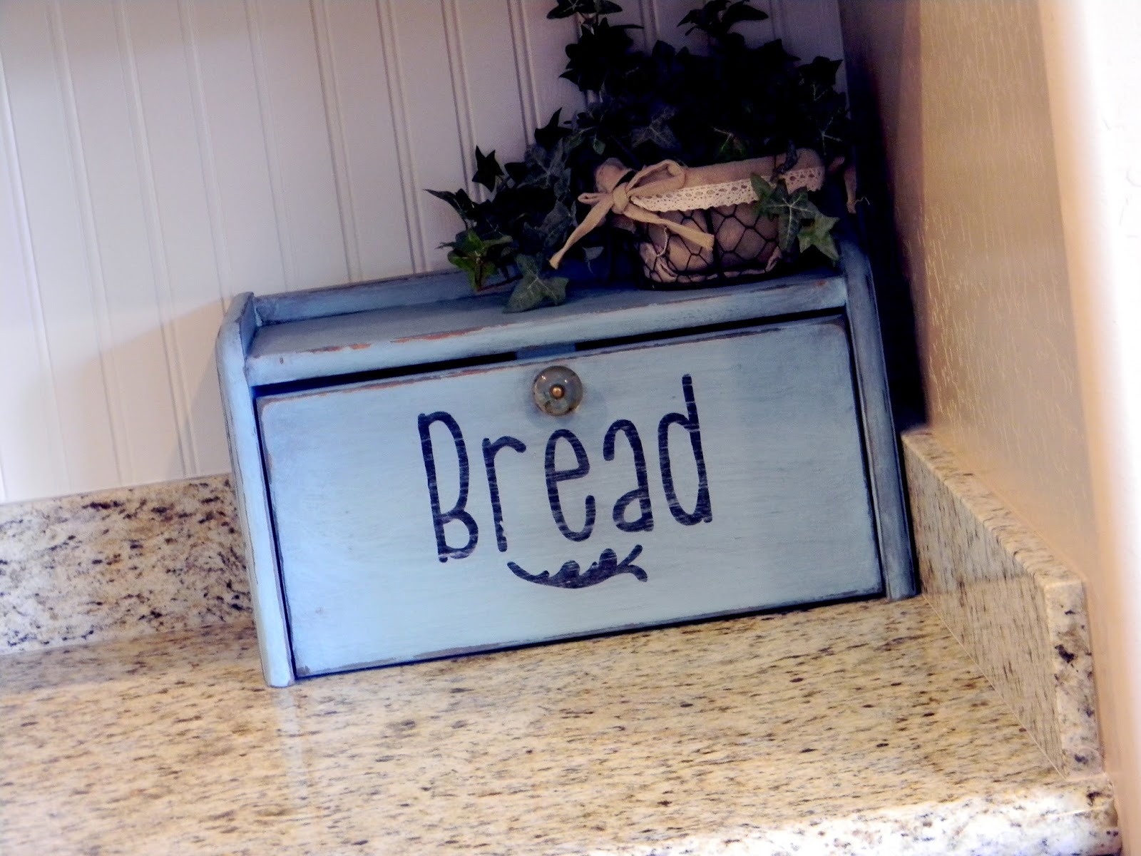 Little Bit of Paint Thrifty Thursday Bread Box