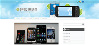 Droid Dream Blogger Template is a android related blogger template. its good for your free premium site