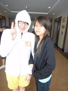 Jian with snowoman ^^