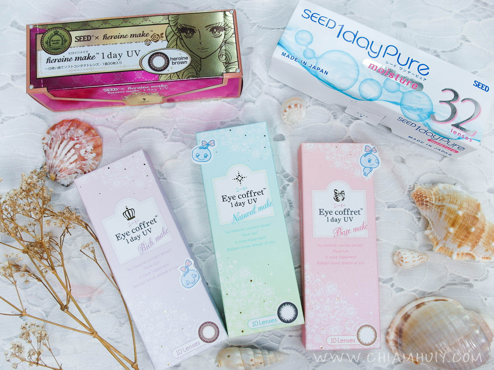 Celine Chiam Singapore Lifestyle Beauty And Travel Blogger Seed Eye Coffret Cosmetic Contact Lenses Review