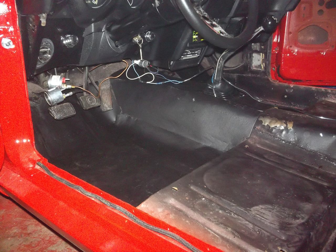 1969 Mustang Restoration Installing Carpet