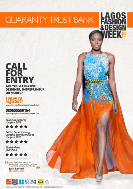 debuzz a chance to participate guaranty trust band lagos fashion fashion designer flyer
