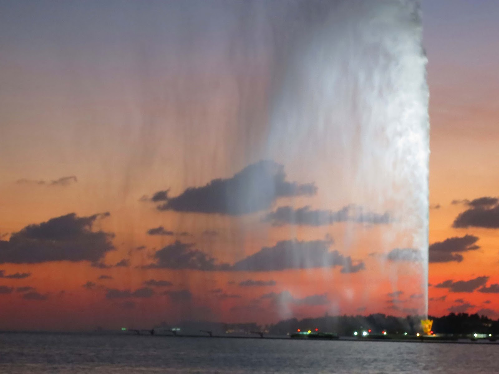 World’s Tallest Fountains Jeddah Fountain at No. 1 Life in Saudi Arabia