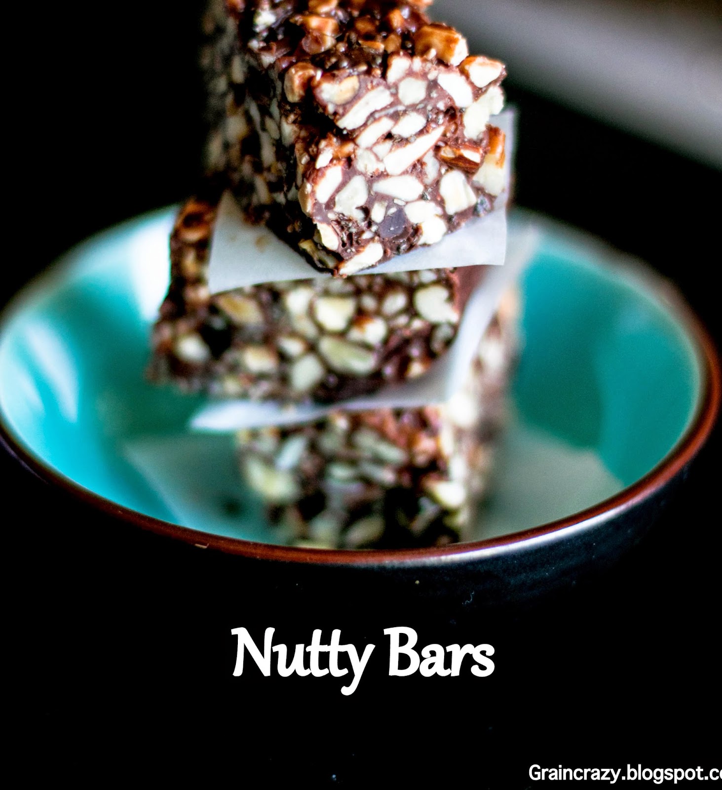 Grain Crazy Nutty Bars (gluten free and low sugar)