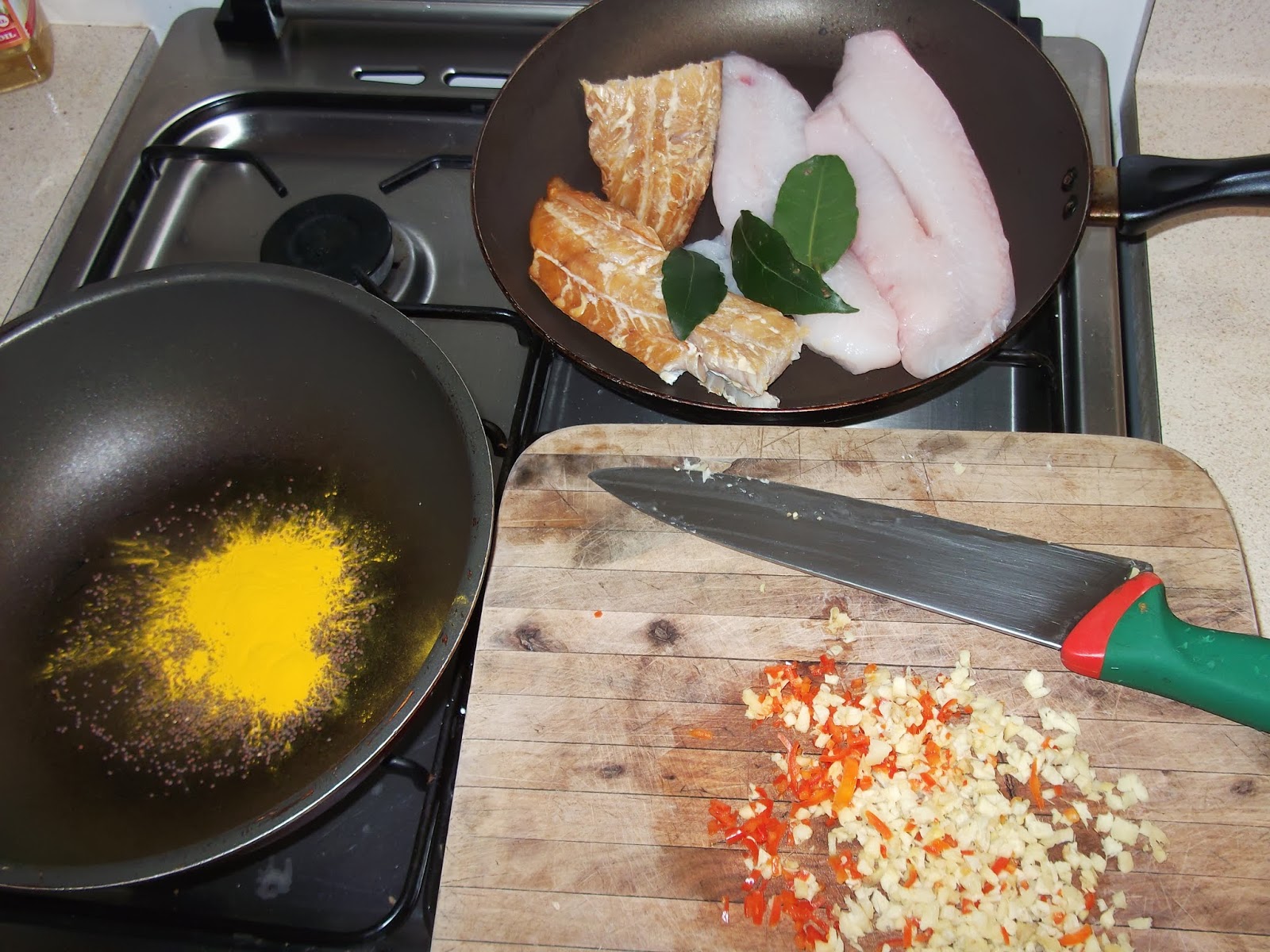 Made with my two hands Jamie Oliver 15 minute meals Kedgeree